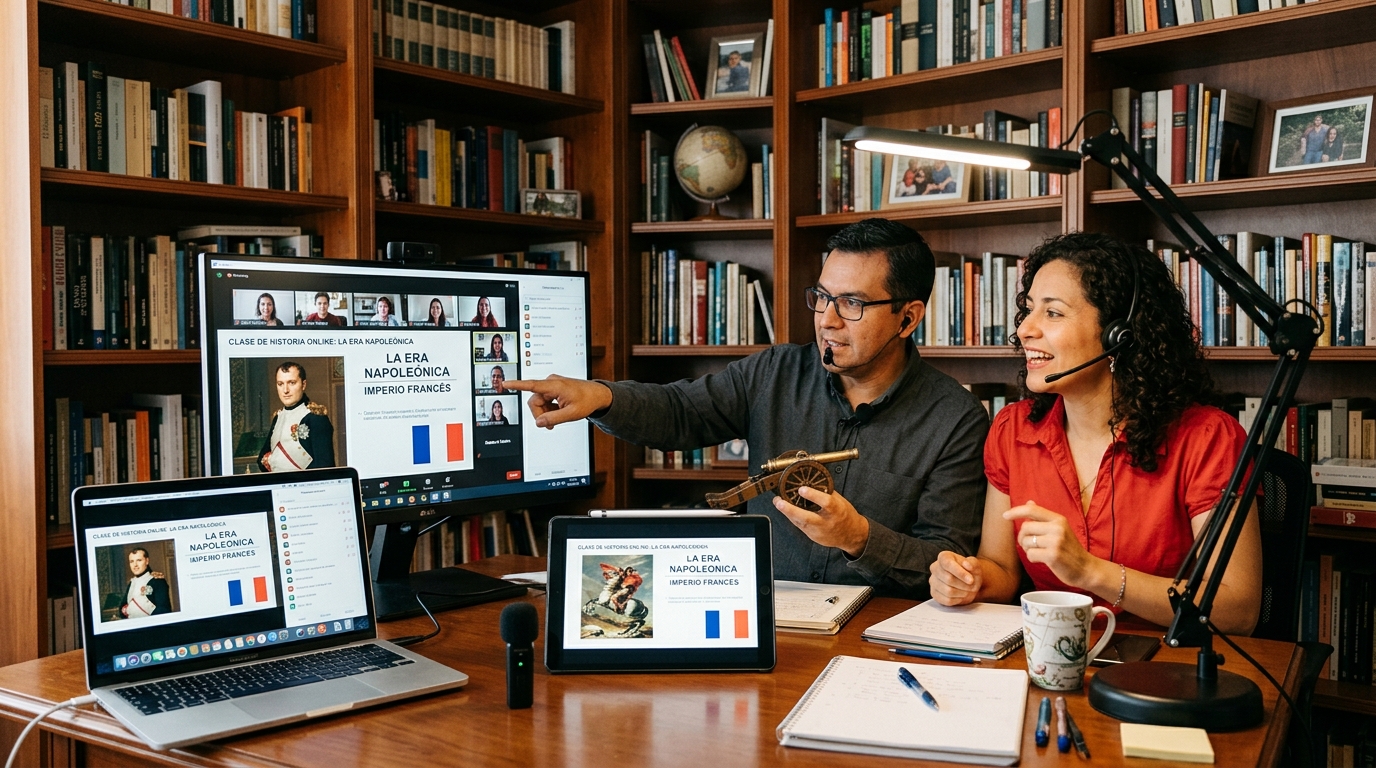 Docencia Virtual Interactiva y Aprendizaje Multimedial en Tiempo Real